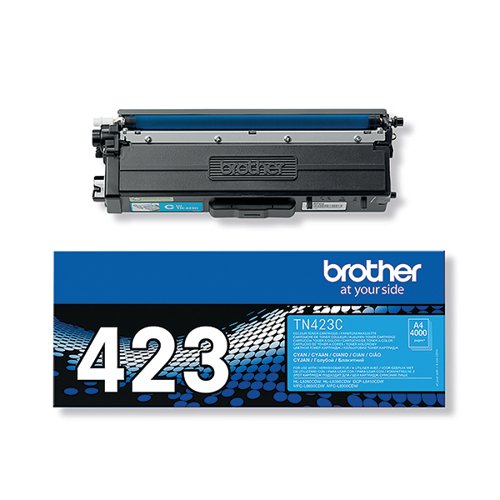 BA77167 Brother TN-423C Toner Cartridge High Yield Cyan TN423C