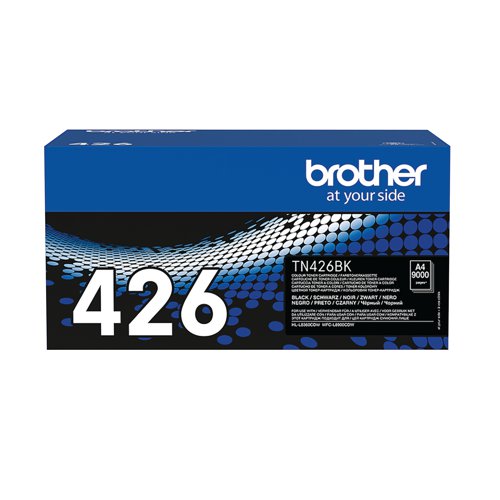 Brother TN-426BK Toner Cartridge High Yield Black TN426BK - BA77173