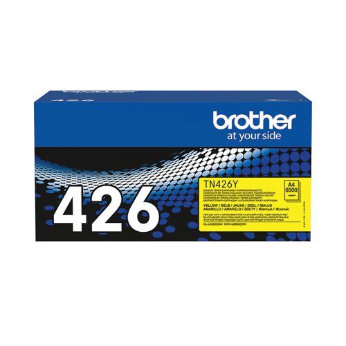 Brother TN-426Y Toner Cartridge High Yield Yellow TN426Y