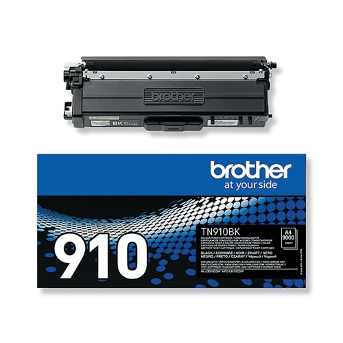 Brother TN-910BK Toner Cartridge Ultra High Yield Black TN910BK Toner BA77181