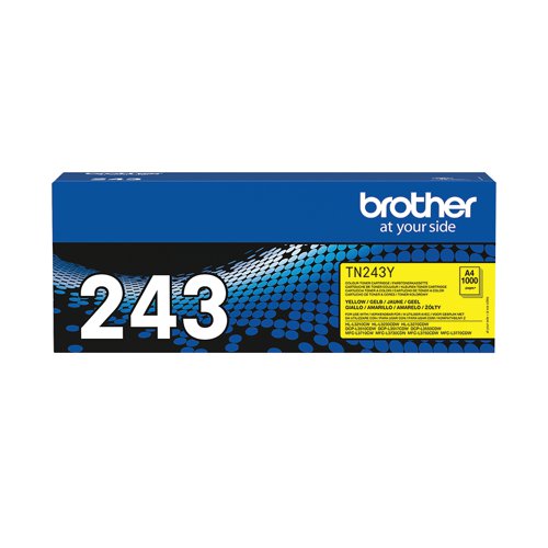 BA78747 Brother TN-243Y Toner Cartridge Yellow TN243Y