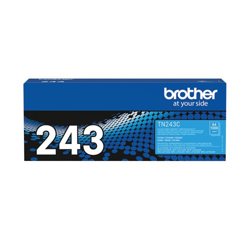 Brother TN-243C Toner Cartridge Cyan TN243C