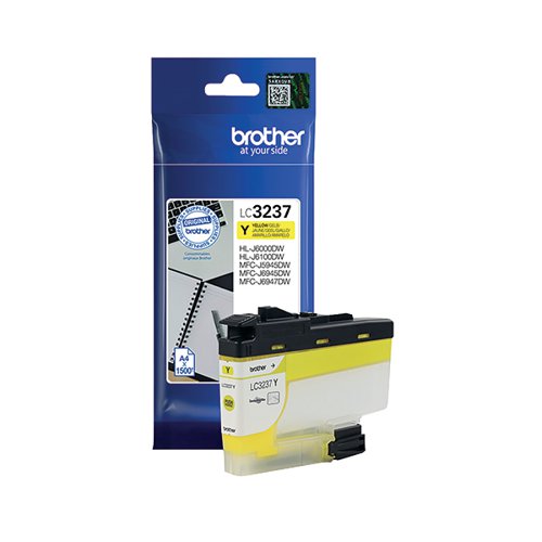 Brother LC3237Y Inkjet Cartridge Yellow LC3237Y