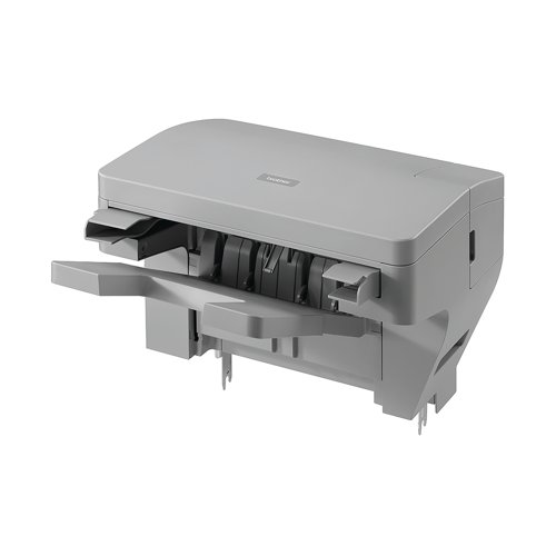 BA79923 | Transform your laser printer to do more than print documents. Add a staple finisher to your printer to improve productivity by automating documents being stapled. Ideal for businesses with a high print volume and require a space saving, professional finishing option. This compact unit is easily attached to your Brother printer. Get started straight away, with stapled documents, neatly offset and stacked. Supplied with an in-box pack of 1,950 staples. Compatible with Brother Printers HL-L6300DW/DWT, HL-L6400DW/DWT, HL-L9430CDN, HL-L9470CDN.