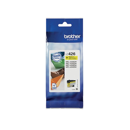 Brother LC426Y Inkjet Cartridge Yellow LC426Y - BA80950