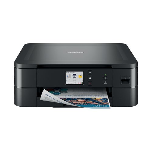 The Brother DCP-J1140DW is a stylish, compact device that is perfect for home use. Offering print, copy and scan functionality it can help with everything from homework to colour photographs. Print in vivid colour from anywhere at home with wireless or mobile connectivity and navigate the device easily via the 6.8cm LCD touchscreen.