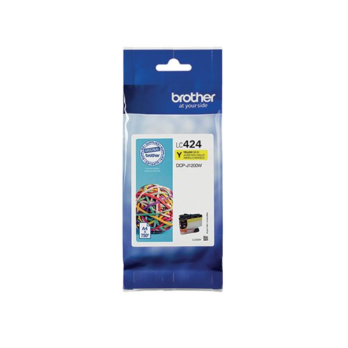 Brother Yellow Ink Cartridge LC424Y