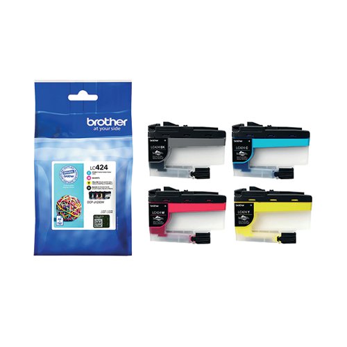 BA81309 Brother LC424 Inkjet Cartridge CMY LC424VAL
