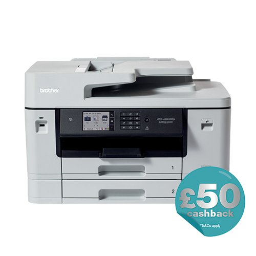 Brother A3 All-in-One Wireless Inkjet Printer MFC-J6940DW
