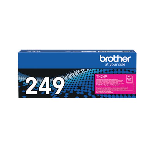 Brother TN-249M Toner Cartridge Ultra High Yield Magenta TN249M