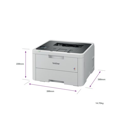 BA82369 Brother HL-L3220CW Colourful And Connected LED Laser Printer HLL3220CWZU1