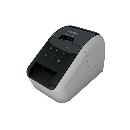 Brother QL-810Wc Wireless Label Printer Black/White QL810WCZU1 - Brother - BA82703 - McArdle Computer and Office Supplies