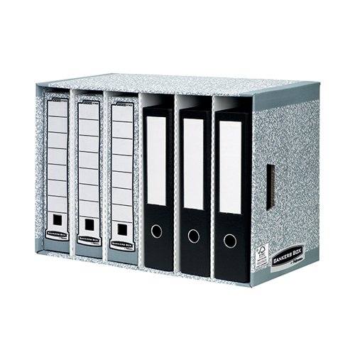 Fellowes Bankers Box System File Store Module Grey 01880 BB01880