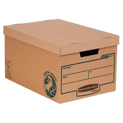 Fellowes Earth Series Storage Box Large (Pack of 10) 4470701