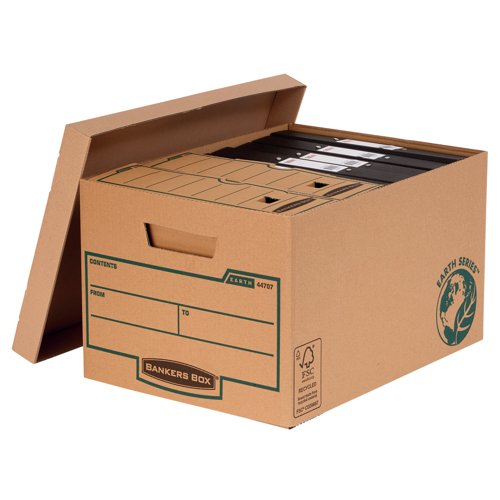 Fellowes Earth Series Storage Box Large (Pack of 10) 4470701