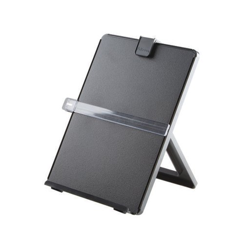 Fellowes Workstation Copyholder Easel Capacity 10mm with Line Guide A4 Black Ref 21106