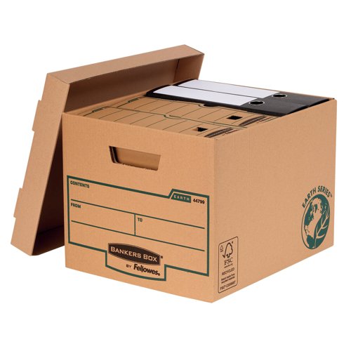Fellowes Bankers Box Earth Series Box Heavy Duty (Pack of 10) 4479901 BB43603