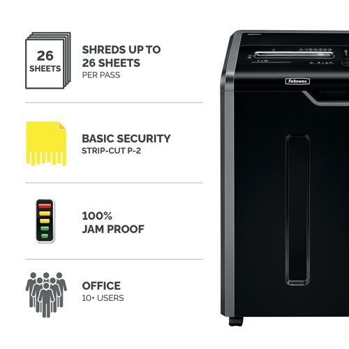 Powershred 325i Strip-Cut Shredder BB64374 Buy online at Office 5Star or contact us Tel 01594 810081 for assistance