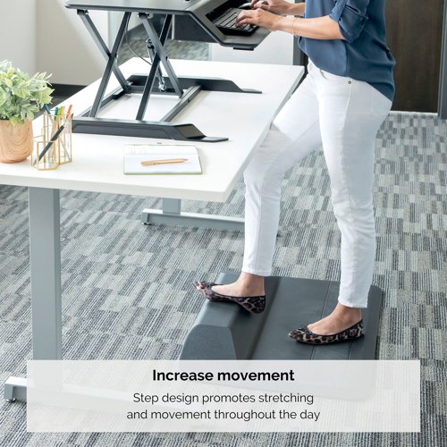 Fellowes ActiveFusion Anti-Fatigue Sit-Stand Mat Black 8707101 BB72805 Buy online at Office 5Star or contact us Tel 01594 810081 for assistance