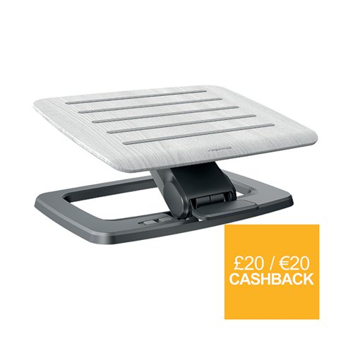 Fellowes Hana Foot Support Adjustable Grey 8055801