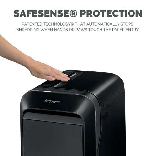 Fellowes Powershred LX221 Micro-Cut Shredder Black 5050401 - Fellowes - BB75155 - McArdle Computer and Office Supplies