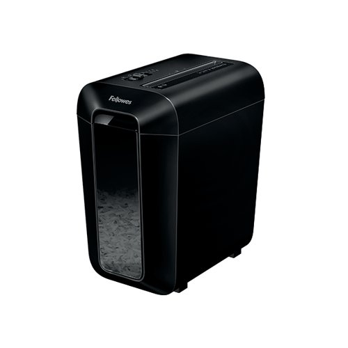 Fellowes Powershred LX65 Cross-Cut Shredder Black 4400601 - Fellowes - BB76478 - McArdle Computer and Office Supplies