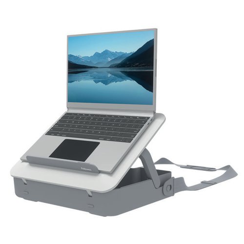 Fellowes Breyta Laptop 2 in 1 Carry Case/Laptop Riser White 100016565