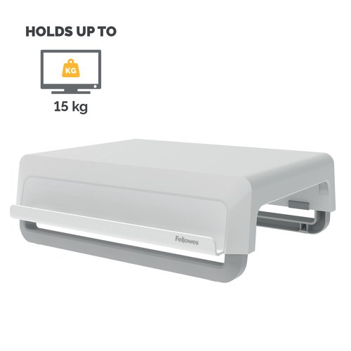 Fellowes Breyta Monitor Stand White 100016561 BB79490 Buy online at Office 5Star or contact us Tel 01594 810081 for assistance