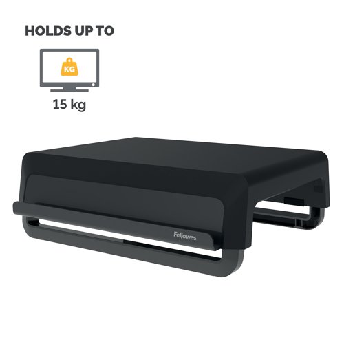 Fellowes Breyta Monitor Stand Black 100016560 BB79491 Buy online at Office 5Star or contact us Tel 01594 810081 for assistance