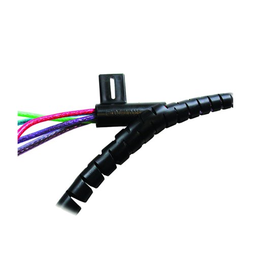 BB99439 Fellowes Cable Zip Black (2m long, 20mm wide and re-usable) 9943902