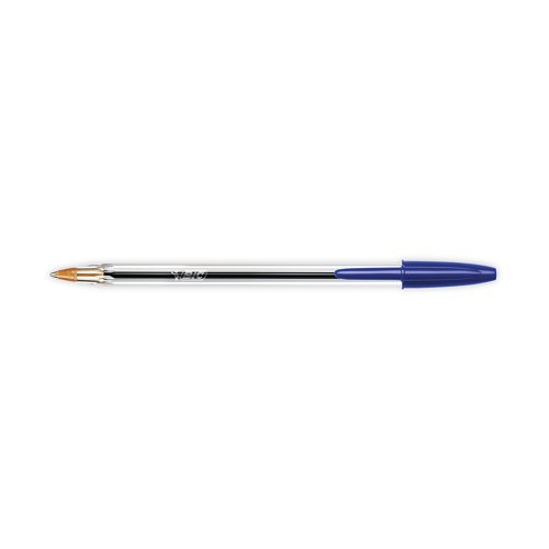 Bic Cristal Medium Ballpoint Pen Medium Blue (Pack of 40) 8308601 BC01016 Buy online at Office 5Star or contact us Tel 01594 810081 for assistance
