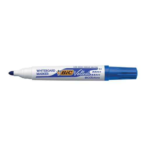Bic Velleda 1701 Whiteboard Marker Blue (Pack of 12) 1199170106 - Bic - BC03784 - McArdle Computer and Office Supplies
