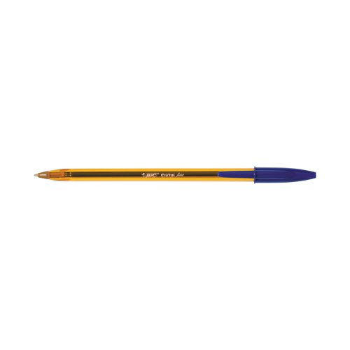 Bic Cristal Fine Ballpoint Pen Blue (Pack of 50) 872730