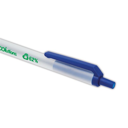 Bic Ecolutions Clic Stick (Recycled) Blue (Pack of 50) 8806