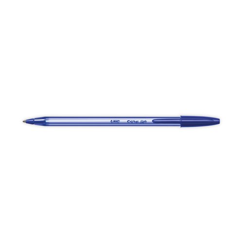 BC34063 Bic Cristal Soft Ballpoint Pen Medium Blue (Pack of 50) 951434