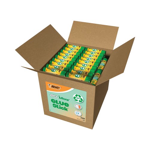 Bic Glue Stick ECOlutions 36g 12x20 (Pack of 240) 968573 | BC54718 | Bic