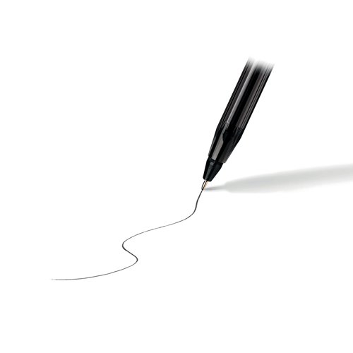 Bic Cristal Ballpoint Pens Ultra Fine 0.7mm Black (Pack of 20) 992603 - BC59414