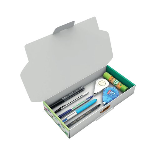 Bic Personal Stationery 9 Piece Kit with Reusable Box 951628