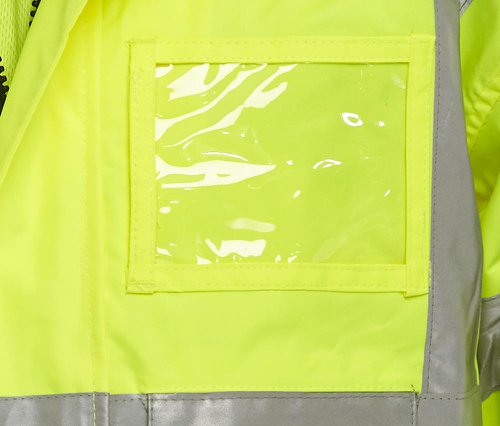 Beeswift Two Tone Breathable High Visibility Traffic Jacket Beeswift