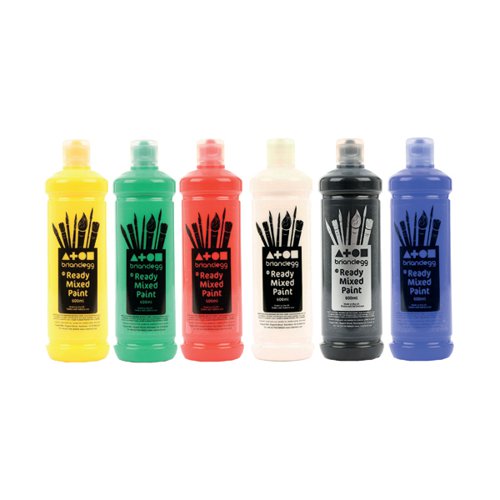 Brian Clegg Ready Mix Paint 600ml Assorted Pack 6AR81A6