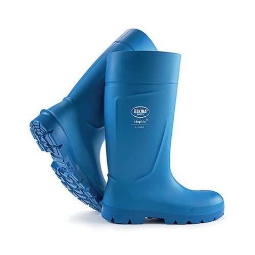 Bekina Steplite Easygrip Steel Toe Cap Neotane S4 Safety Boots 1 Pair Blue 04