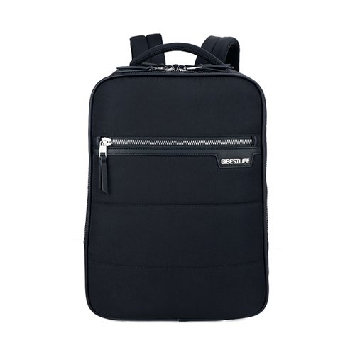 The BestLife Nacar top Bag with padded compartments for tablets and laptops up to 15.6 inches. The bag has a handy USB connector for charging devices. Featuring a large main compartment, with dividers for accessories, large front pocket and hidden back pocket as well as a pen and card holder. The backpack has ergonomic shoulder pads and back, padded with breathable mesh for comfortable transportation. Metallic protectors at the bottom of the backpack prevent wear and facilitate support.