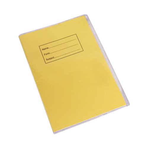 Bright Ideas PVC Book Cover Clear A4 250 Micron (Pack of 10) BI9000 BI03149