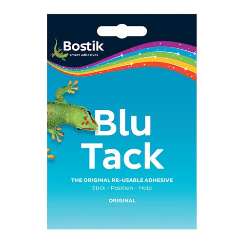 Bostik Blu Tack 60g (Pack of 12) 30813254 Adhesive Pads & Tack BK00181
