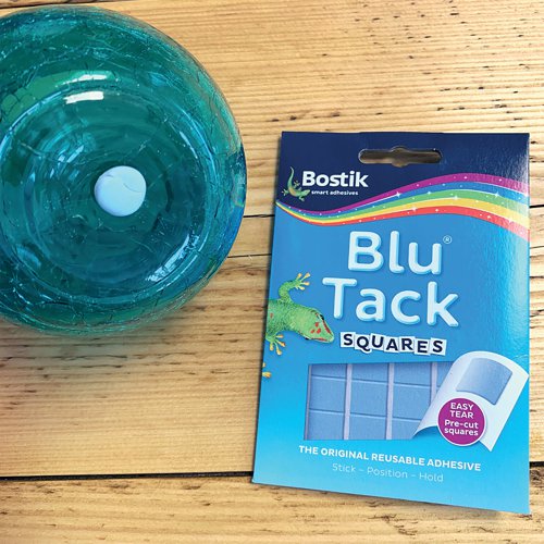 Bostik Blu Tack Squares (Pack of 12) 30616595 | BK01065 | Bolton Adhesives