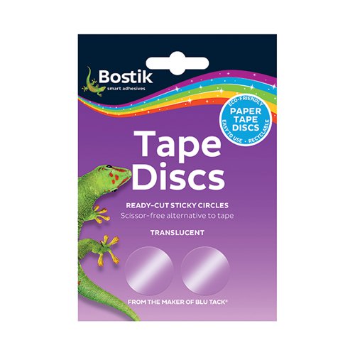 Bostik Tape Discs Clear (Pack of 1440) 30803764