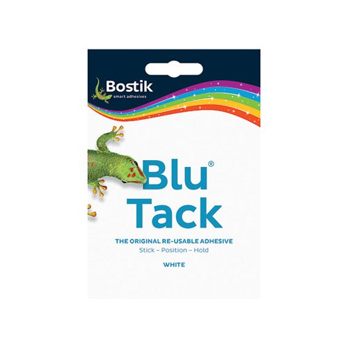 Bostik Blu Tack Handy Pack 60g White 30803836