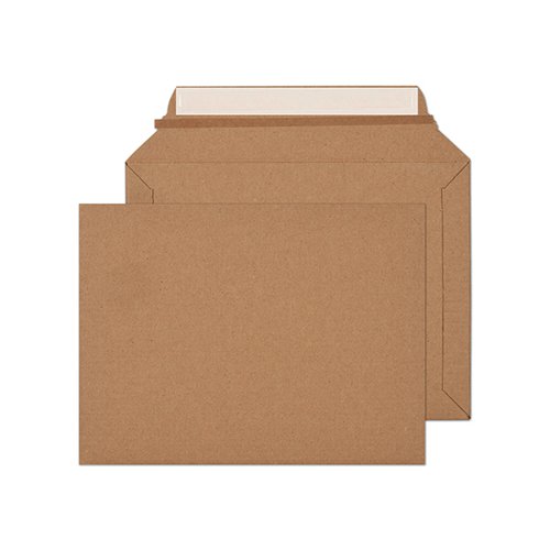 Blake Corrugated Wallet Envelope Peel and Seal + Rip Strip 233x333mm Kraft (Pack of 30) PCWA2 Board Backed Envelopes BLK77981