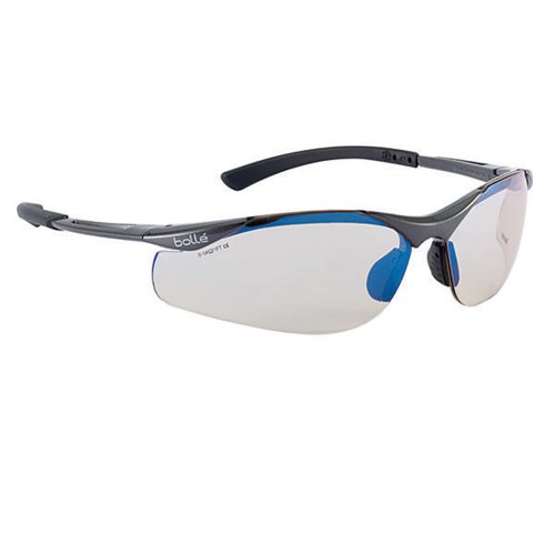 BOL00325 Bolle Safety Glasses Contour Platinum Spectacles