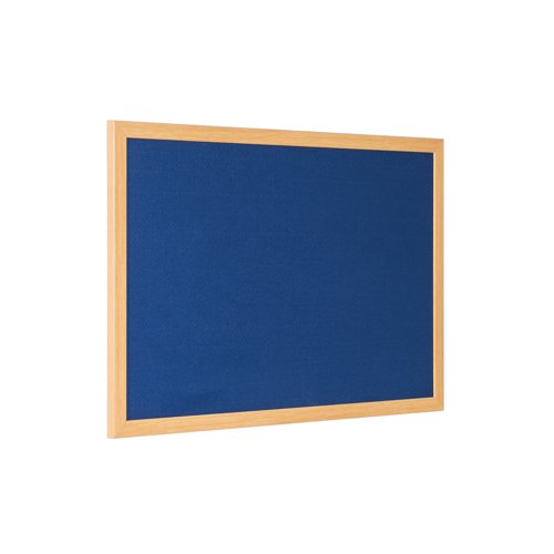 Bi-Office Earth Felt Notice Board 1200x900mm Blue RFB1443233 BQ04349 Buy online at Office 5Star or contact us Tel 01594 810081 for assistance
